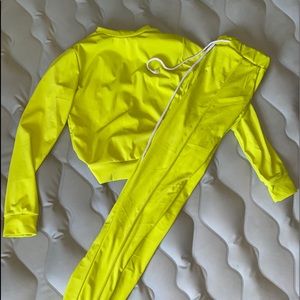 LIME GREEN TRACKSUIT